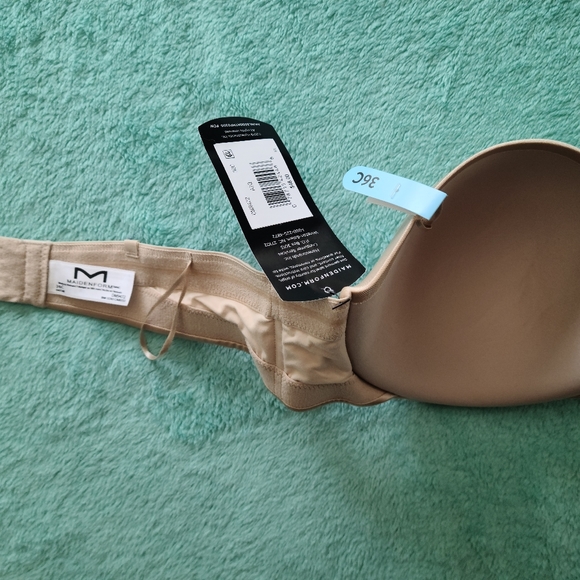 Maidenform strapless stay up power band convertible bra - Picture 5 of 6